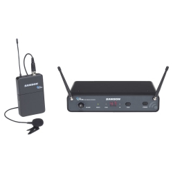 SAMSON Concert 88 Lavalier 16-Channel True Diversity Uhf Wireless System With Lm5 Lavalier Microphone - K-Band