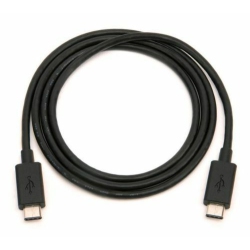 GLOW ACCESSORIES |Ga| 6 Ft/2M - Type C to Type C Cable| 3A 60W Fast Charging | for Samsung, Apple, Huawei, Motorola, Lg | Black| 2 Pack