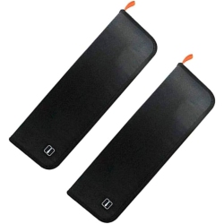 NAVOR 2 Pack Men’S Travel Tie Case Holder, Portable Storage Box for Cufflinks Necktie Tie Clips, Gift for Men