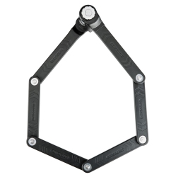KRYPTONITE : Keeper 585 Combination Folding Lock : Black/grey : 3MM X 85Cm