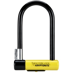 KRYPTONITE : New York Lock Standard : Black/yellow : 4In X 8In