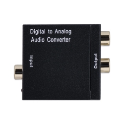 PRIMECABLES Digital Coax & Optical Toslink to R/l Stereo Audio Converter - ®