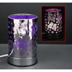 ACE J1312 – Touch Sensor Lamp – Butterfly W/ Scented Oil Holder In Purple