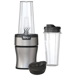 Ninja Nutri-Blender 0.59L 700-Watt Personal Blender with To-Go Cups - Silver