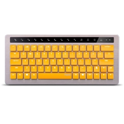 RAPOO Kx 5.8Ghz Smart Backlight Led Built-In Lithium Battery Wireless Mechanical Mx Keyboard -Yellow