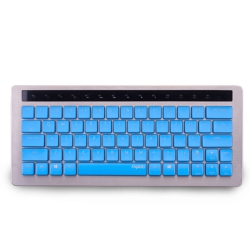 RAPOO Black Kx 5.8Ghz Wireless Smart Backlight Led Built-In Lithium Battery Mechanical Mx Keyboard - In Blue