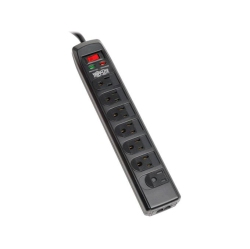 TRIPP LITE Srg Prot 120V 7 Rj11 6Ft 1440 Joule (Tlp706Telc)