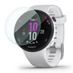 STRAPSCO Tempered Film Smartwatch Screen Protector for Garmin Forerunner 45S - 3 Pack (3 Screen Protectors) In Multicolor
