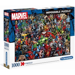 CLEMENTONI Marvel 1000 Pieces Impossible Jigsaw Puzzle