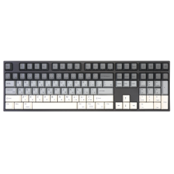 VARMILO Yakumo - Wired Mechanical Keyboard Backlit, Ec Daisy Switch, Pbt Keycaps, Full Size Layout (108 Keys), Black In White