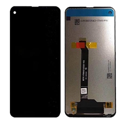 ESOURCE PARTS Replacement Lcd Display Touch Screen Digitizer Assembly for Lg Q70 - In Black