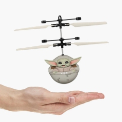 WORLD TECH TOYS Star Wars: The Mandalorian "the Child" Sculpted Head - Ufo Helicopter ( Baby Yoda) - Groku