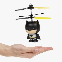 WORLD TECH TOYS Dc Licensed Batman 3.5 Inch Flying Figure Ufo Big Head Helicopter
