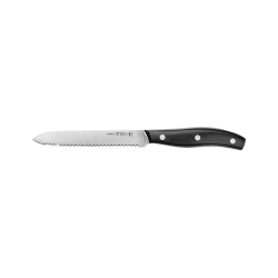 MEDIARAIN Henckels International Henckels 'definition' 5" Serrated Utility Knife Stainless Steel & In Black