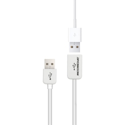 SCOSCHE - Extension Cable USB-A Male to USB-A Female 6Ft In White