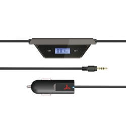 FUSE Fm Transmitter Braided Nylon Connect Phone, PC, Tablets to Car Stereo System