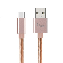 FUSE Charge & Sync USB-C - A Metal 3Ft