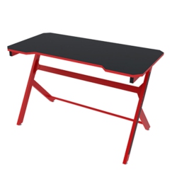 XTECH Gaming Computer Desk Wizard /black (Xtf-CD187) In Red