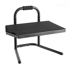 PRIMECABLES Heavy-Duty Height Adjustable Ergonomic Free-Standing Footrest Platform, 55Lbs -