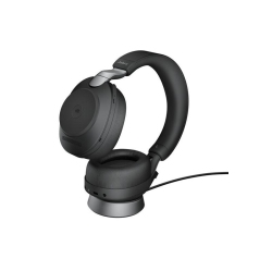 JABRA Over-Ear Noise Cancelling Sound Isolating Truly Wireless Headphones With Mic (28599-989-889) - In Black