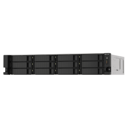 QNAP Ts-1273Au-Rp-8G-Us 12 Bay High-Performance Rackmount Nas With 2 X 2.5GBe Ports, Redundant Psu