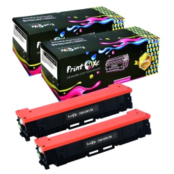 PRINTOXE ® Crg 054H 2 Compatible Toner Cartridges 054 High Yield for Canon Imageclass Mf622CDw Mf640C Mf641Cw Mf642CDw Mf643CDw Mf644CDw Mf645Cx