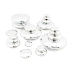 TTS Mirrored Stacking Pebbles 20Pk. Product Code: Ey04238 | Gift for Girls & Boys | Fun Pebbles Home Learning Toy In Silver