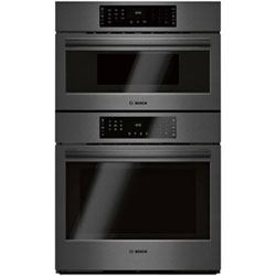 Bosch 30" Convection Electric Combination Wall Oven (HBL8743UC) - Black - Open Box - Perfect Condition