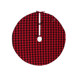 MAISON CONCEPTS Cotton Tree Skirt (Buffalo) (42" Dia)