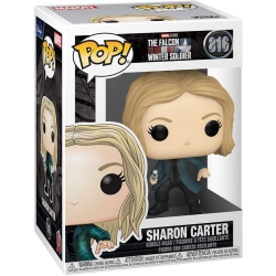 FUNKO Pop Marvel The Falcon And The Winter Soldier 3.75 Inch Action Figure - Sharon Carter #816