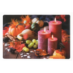 MAISON CONCEPTS Plastic Placemat (Autumn Vibes) - Set Of 12