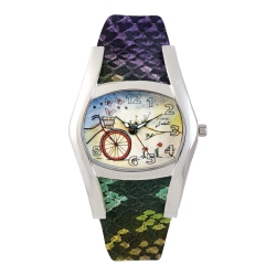 DIANE BALIT WATCHES Fashion Woman Watch | Butterfly Bike Vendor In Multicolor