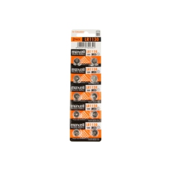 MAXELL 10 X Lr1130 / 189 Alkaline Button Batteries