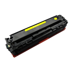 TONER4U - 1Pack Toner Cartridge Compatible Cb542A for HP 125A Cb540A Cb541A Cb542A Cb543A In Yellow