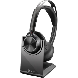 PLANTRONICS Bluetooth Headphone Voyager Focus 2 Binaural On-Ear Wireless Headset 213727-01