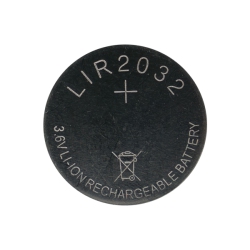 POWER PORTABLE 3 X Lir2032 3.6 Volt Lithium Ion Button Battery