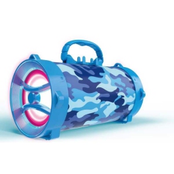 ARTSOUND Art+Sound Portable Boombox Camo In Blue