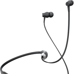 SHARPER IMAGE Metallic Earbuds With In-Line Mic - In Blue