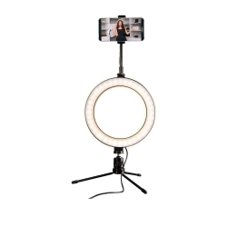 BROOKSTONE 8" Studio Ring Light