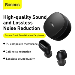 BASEUS True Wireless Earphones Wm01 In Black