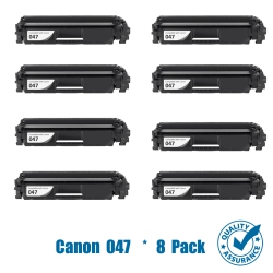 PRINTER PRO 8 Pack Canon 047/canon-047/canon047/crg-047/crg047 Compatible Toner Cartridge-Canon Printer Imageclass Lbp112, Imageclass Lbp113W