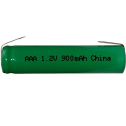 POWER PORTABLE 3 X Aaa Nimh Batteries With Tabs (900 Mah)