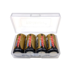 TENERGY 8 X Rcr123A 3.7 Volt 650Mah Li-Ion Batteries (2 X 4-Pack In Case) (Arlo Certified)