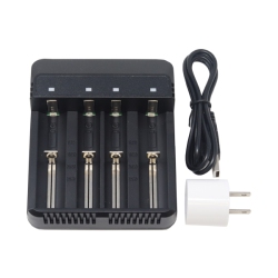 POWER PORTABLE 4-Slot Li-Ion Battery Charger (26650