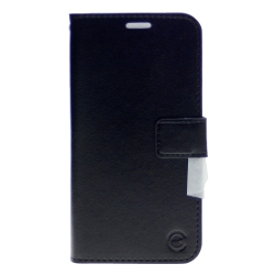 CC Topsave Leather Folio Flip Wallet W/magnetic Clip Card Slot Holder Case for Motorola Moto G Fast(2020) In Black