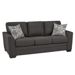 CANADIAN SOFA Distributions 'pearson' Fabric Sofa In Charcoal