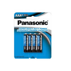 PANASONIC 96 X Aaa Heavy Duty Batteries (24 Cards Of 4)