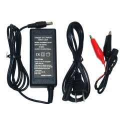 POWER PORTABLE 12.8 Volt Lifepo4 Battery Pack (0.7A) Smart Charger