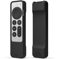 ELAGO R1 Case Compatible \w 2021 Apple Tv Siri Remote - Magnet Technology, Lanyard Included, Great Grip, Heavy Shock Absorption, Drop Protection