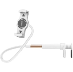 YESIDO Multifunctional Holder C37 - Universal Flexible Desk Clip Tablet Stand Phone Holder Bracket - In Gold